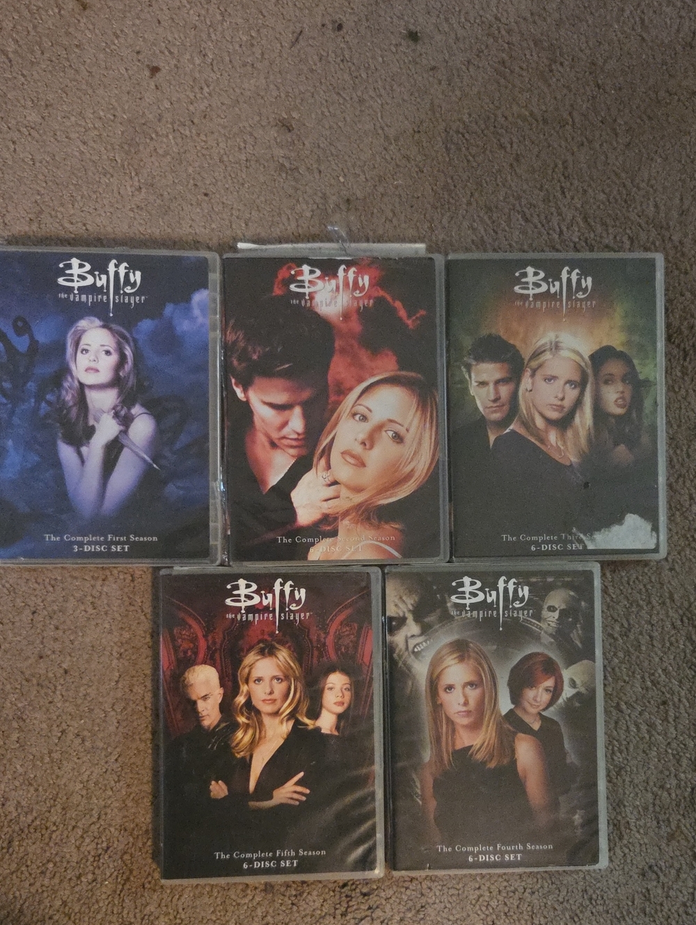 Buffy the Vampire Slayer DVD Set (6 Seasons) And Nip Tuck Season 4 And 1